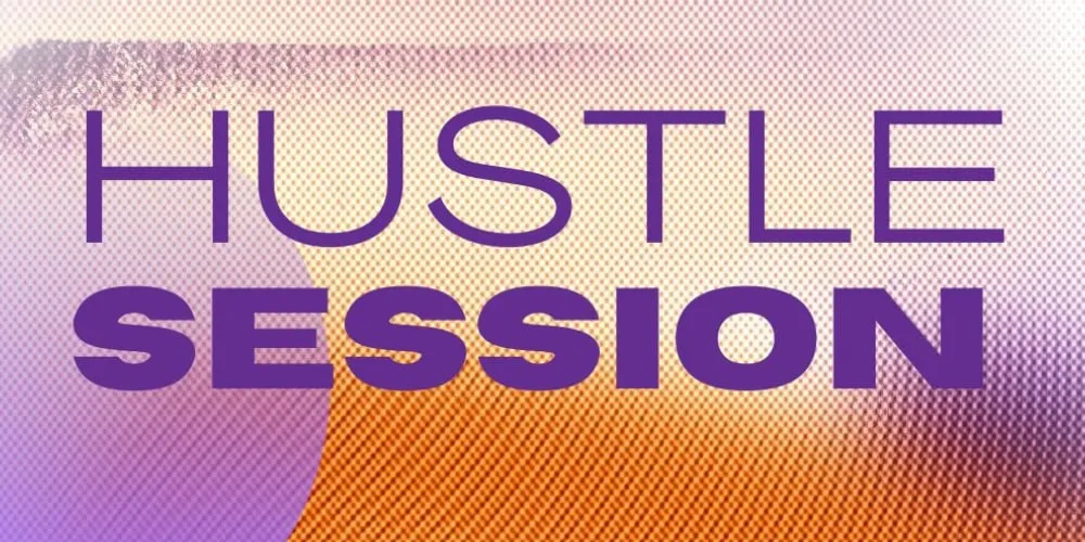 Logo der Hustle Session Düsseldorf im Nilsson Initiativenhaus, jeden Mittwoch 20 bis 22 Uhr